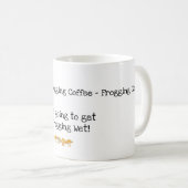 Kikker, paddenstoel, Mok-broekkoffie Koffiemok (Voorkant rechts)