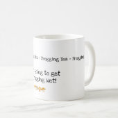 Kikker, paddenstoel, Mok van trekthee (Voorkant rechts)