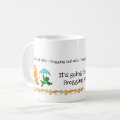 Kikker, paddenstoel, Mok van warme melk (Voorkant links)