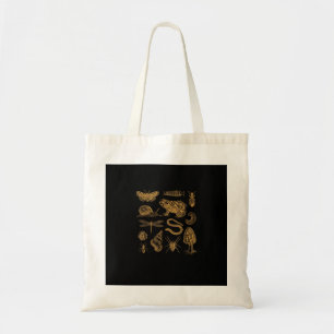 Kikker Paddenstoel Motief Vintage Liefhebber Gobli Tote Bag
