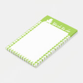 Kikker Pattern Post-it® Notes (Schuin)