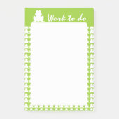 Kikker Pattern Post-it® Notes (Voorkant)