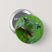 Kikker Pin Ronde Button 5,7 Cm (Voorkant /achterkant)