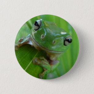 Kikker Pin Ronde Button 5,7 Cm