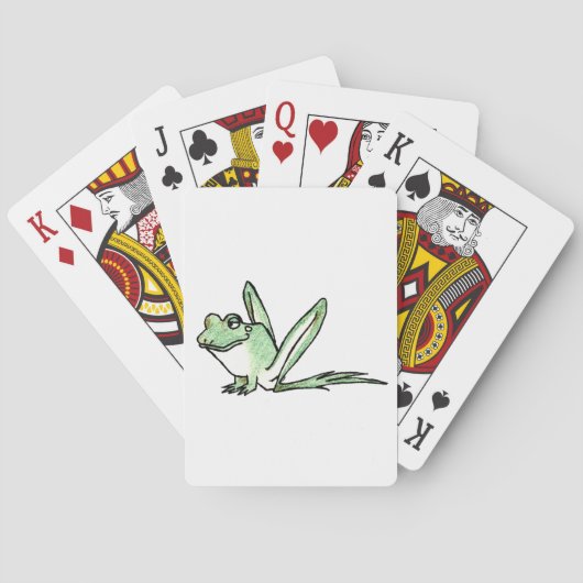 Kikker Pokerkaarten (Achterkant)