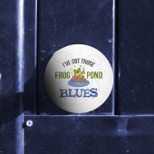 Kikker Pond Blues Keramische Knop