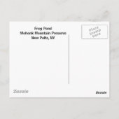 Kikker Pond Briefkaart (Achterkant)