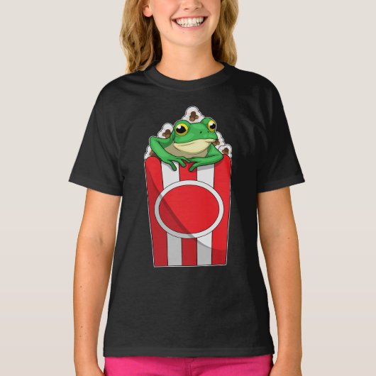 Kikker Popcorn T-shirt (Voorkant)