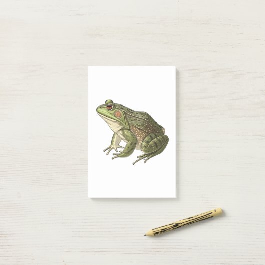 Kikker Post-it® Notes (Op bureau)
