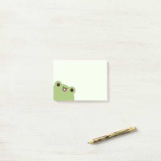 Kikker Post-it® Notes (Op bureau)