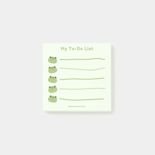 Kikker Post-it® Notes (Voorkant)