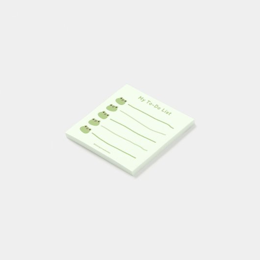 Kikker Post-it® Notes (Schuin)
