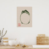 Kikker poster (Keuken)