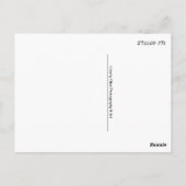 Kikker Prince Briefkaart (Achterkant)