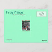 Kikker Prince Briefkaart (Achterkant)