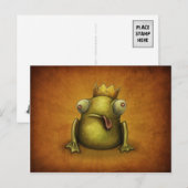Kikker Prince Briefkaart (Voorkant / Achterkant)