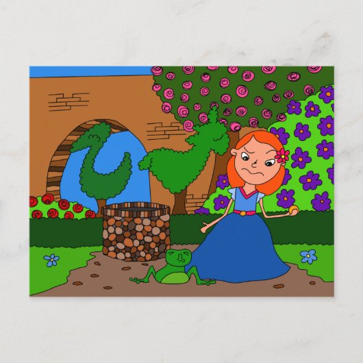 Kikker Prince Briefkaart (Voorkant)