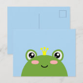 Kikker Prince Briefkaart (Voorkant / Achterkant)