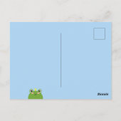 Kikker Prince Briefkaart (Achterkant)