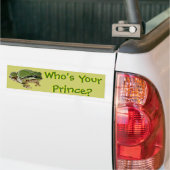 Kikker Prince Bumpersticker (Op Truck)