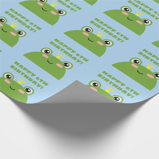 Kikker Prince Cadeaupapier (Hoek)
