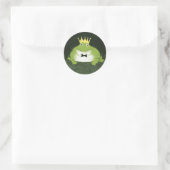 Kikker Prince | Fairy Tale Wedding Ronde Sticker (Tas)