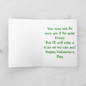 Kikker Prince Feestdagen Kaart (Binnen)