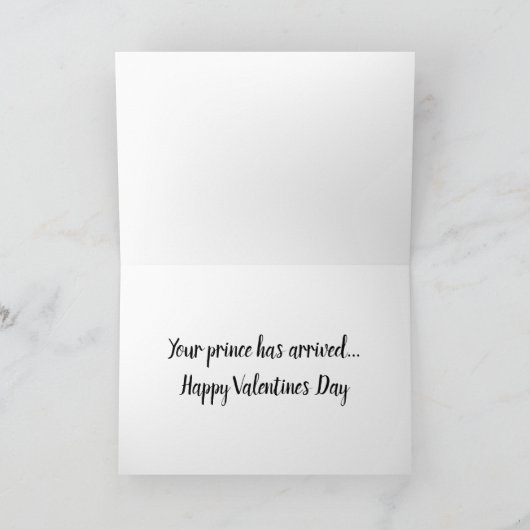 Kikker Prince Feestdagen Kaart (Binnen)