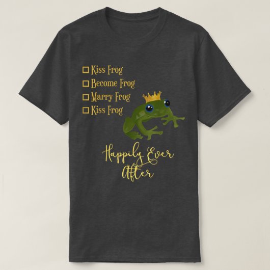 Kikker Prince FiveStep Fairytale T-shirt (Design voorkant)