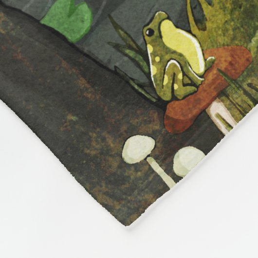 Kikker Prince Fleece Deken (Hoek)