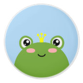 Kikker Prince Keramische Knop (Voorkant)