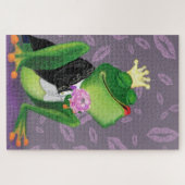 Kikker Prince - Liefde Legpuzzel (Horizontaal)