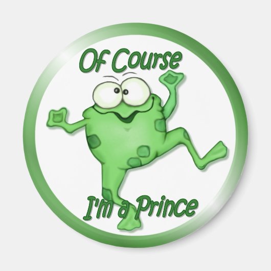 Kikker Prince Magneet (Voorkant)