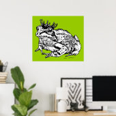 Kikker Prince Poster (Thuiskantoor)