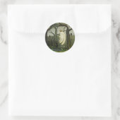 Kikker Prince Ronde Sticker (Tas)