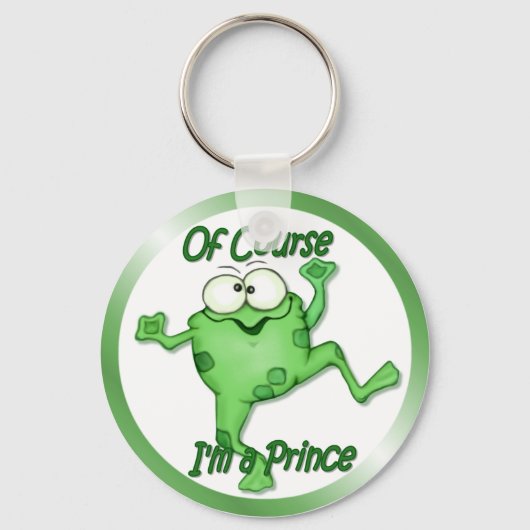 Kikker Prince Sleutelhanger (Voorkant)