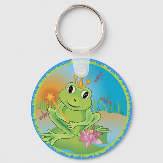 Kikker Prince Sleutelhanger (Voorkant)