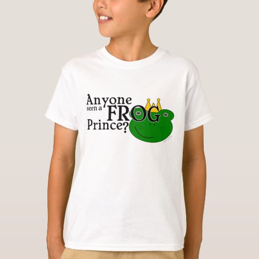 Kikker Prince T-shirt (Voorkant)
