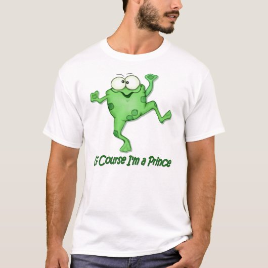 Kikker Prince T-shirt (Voorkant)