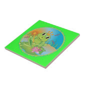 Kikker Prince Tegeltje (Zijkant)