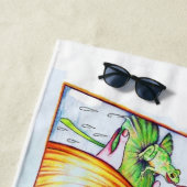 Kikker Princess Fantasy Beach Towel Strandlaken (In situ)