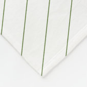 Kikker Prins Groene Gouden Kroon Aangepaste Naam C Fleece Deken (Hoek)