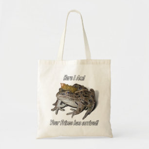 Kikker Prins - "Hier ben ik" Tote Bag