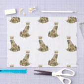 Kikker Prins Magic Charm Fantasy Golden Crown Tissuepapier (Craft)