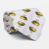 Kikker Prins Satijn Armani Strepen Stropdas (Opgerold)