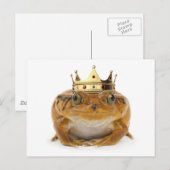 Kikker Prins - voorzijde Briefkaart (Voorkant / Achterkant)