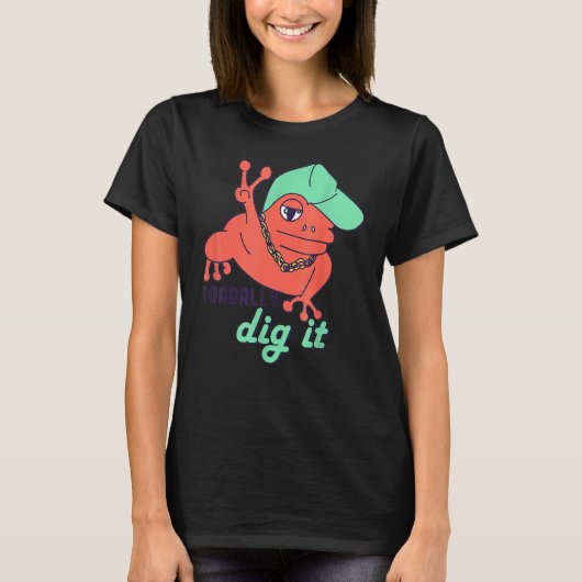 Kikker Puns dig het Hop Rap Toad Humor T-shirt (Voorkant)