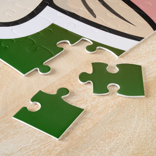 kikker puzzel (Zijkant)