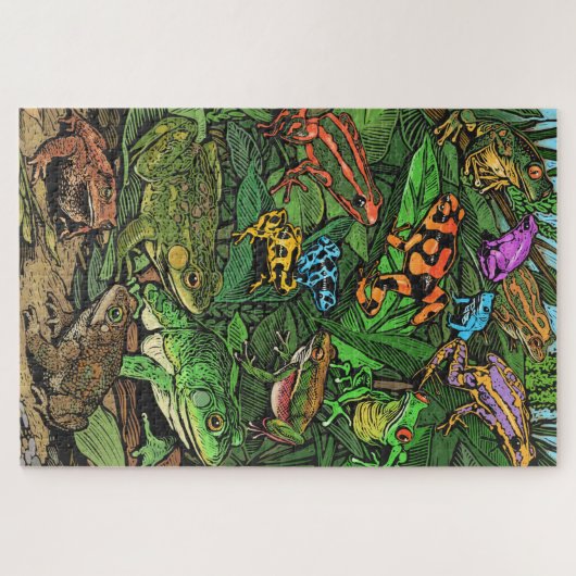 Kikker Puzzle Difficult Legpuzzel (Horizontaal)