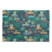 Kikker-rantsoenchauffeurs Kinder Kussensloop (Achterkant)